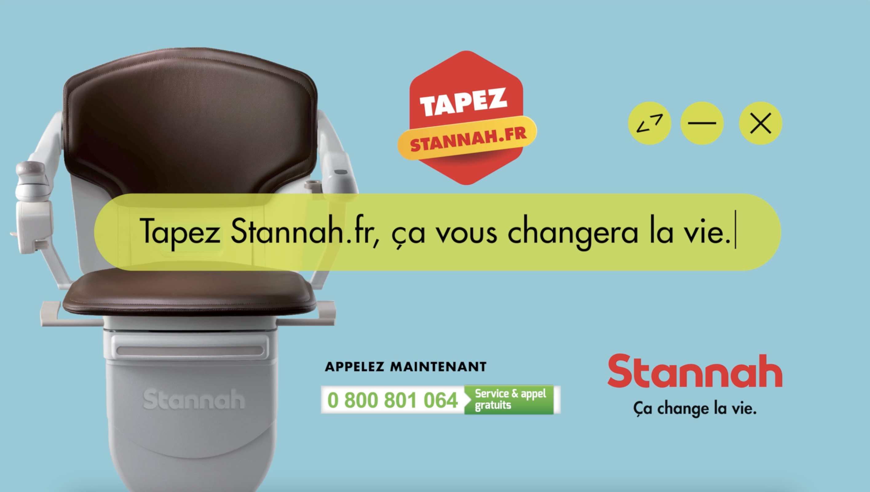 FILM TV– BUMPER AD Stannah.fr